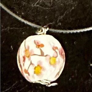 Japanese Cherry Blossom Necklace
